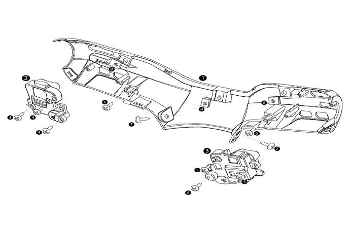 Carénage d'arrière de guidon