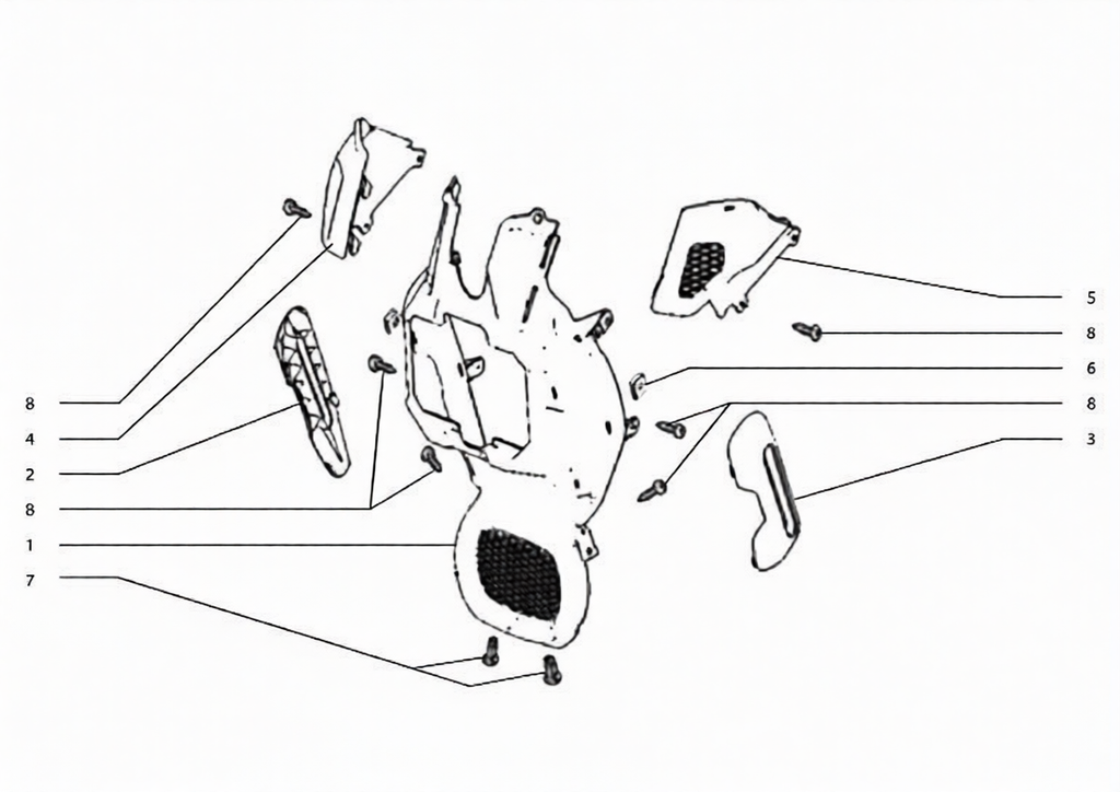 Agrafe de fixation M6 (TC 50)