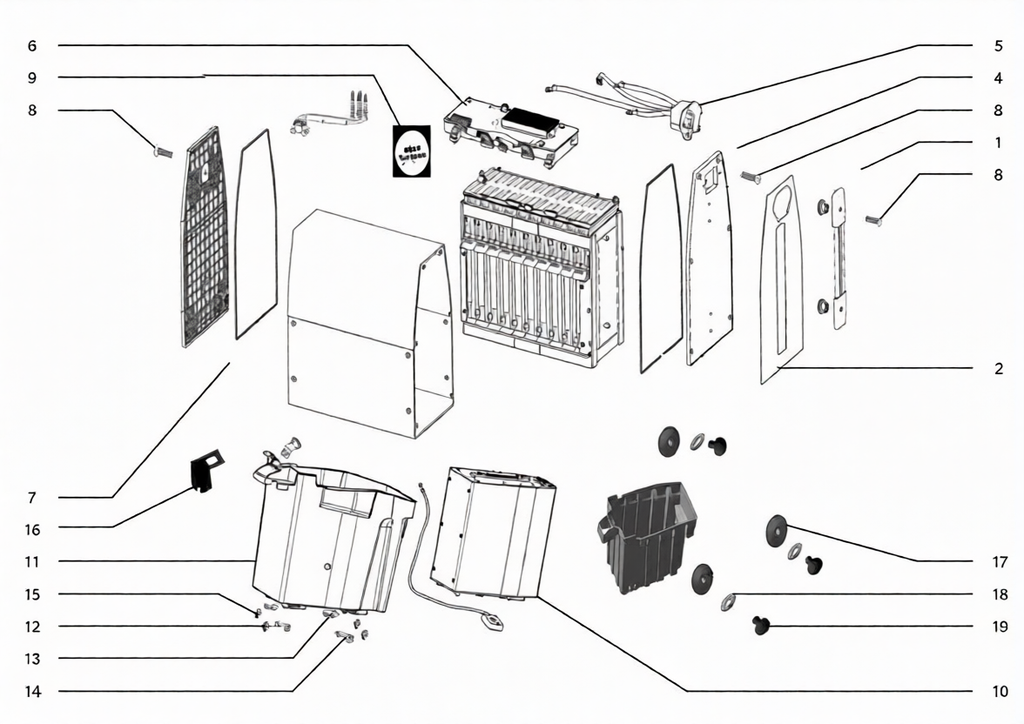 Rondelle plate M6, zinc blanc