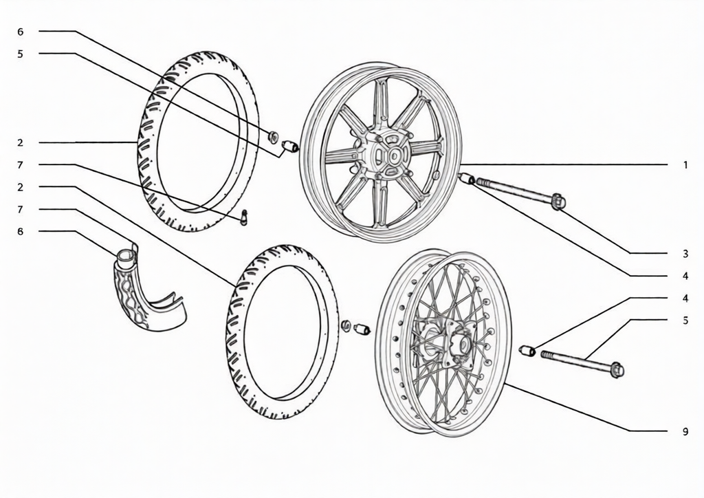 Roue arrière