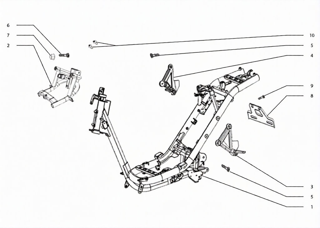 Vis hexagonale M8 x 50