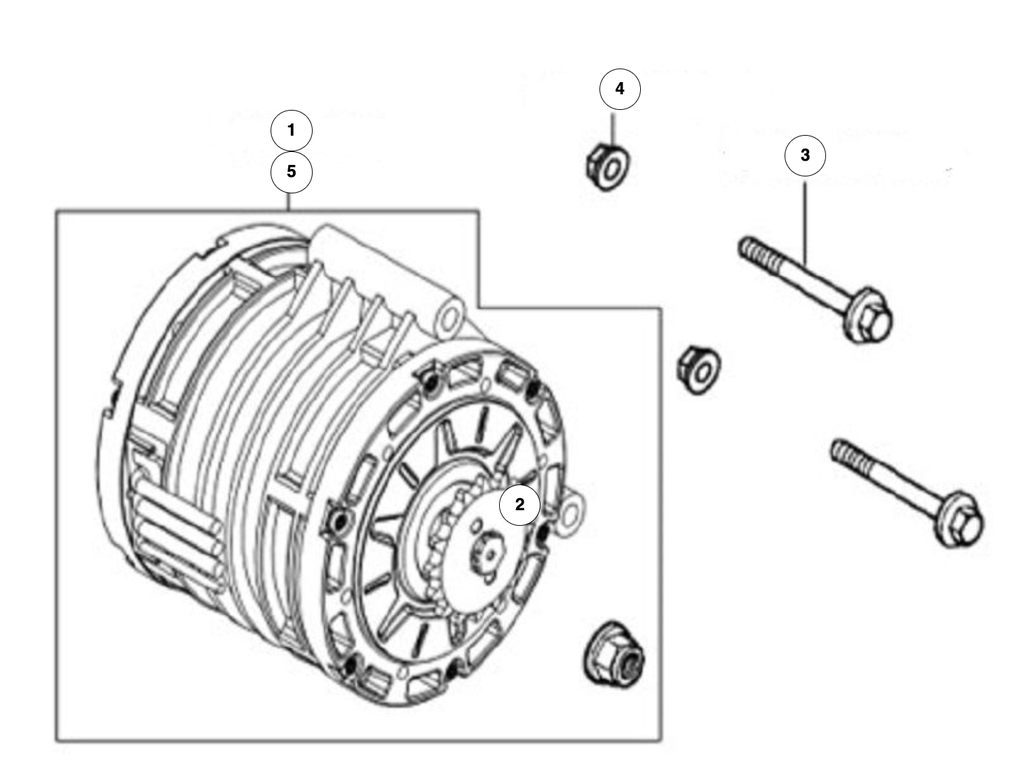 Moteur SK3 HALL